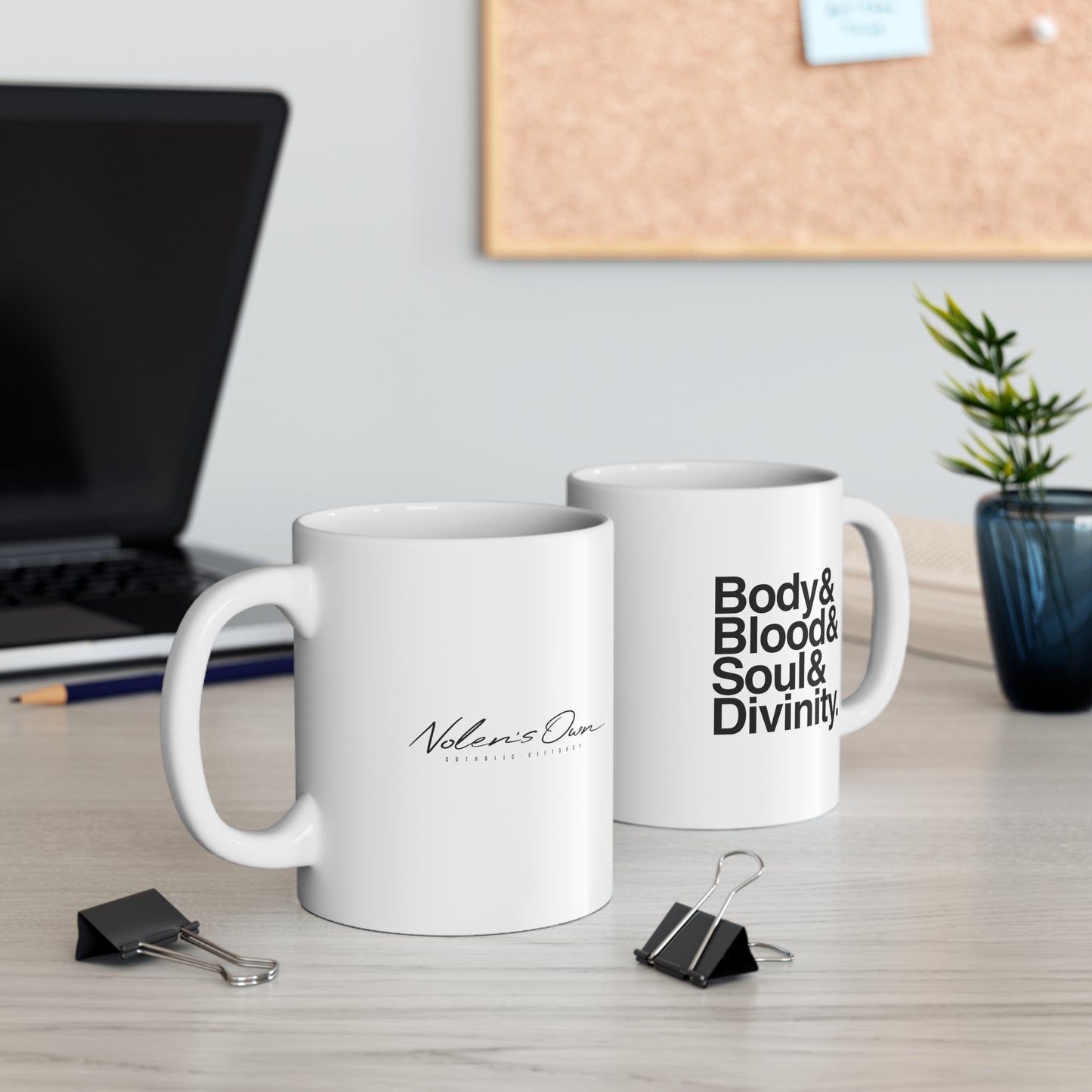 Body Blood Soul and Divinity Mug