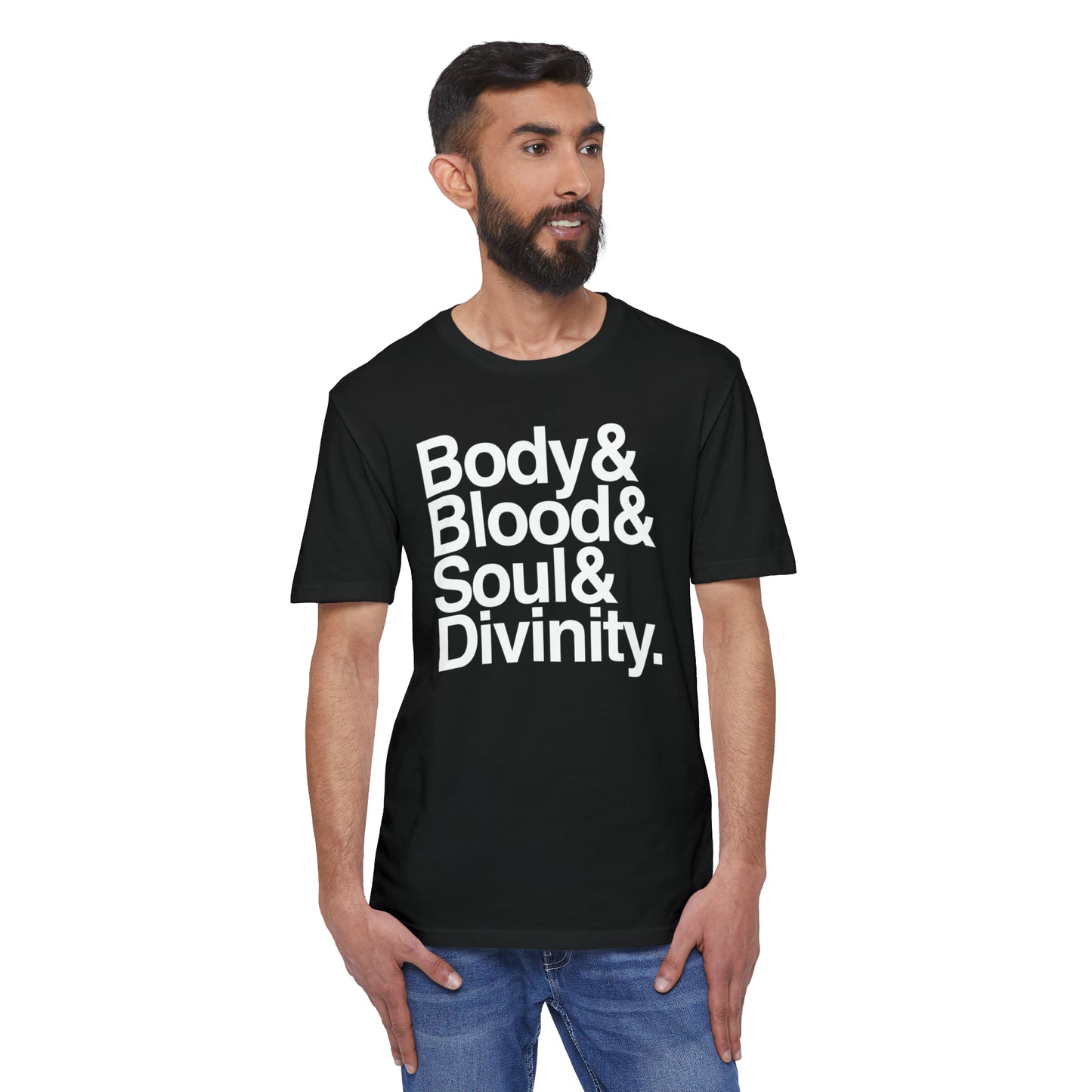 Body Blood Soul and Divinity Ampersand T-shirt