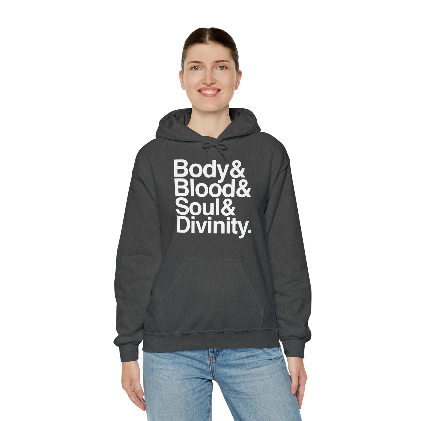 Body Blood Soul and Divinity Ampersand Hoodie