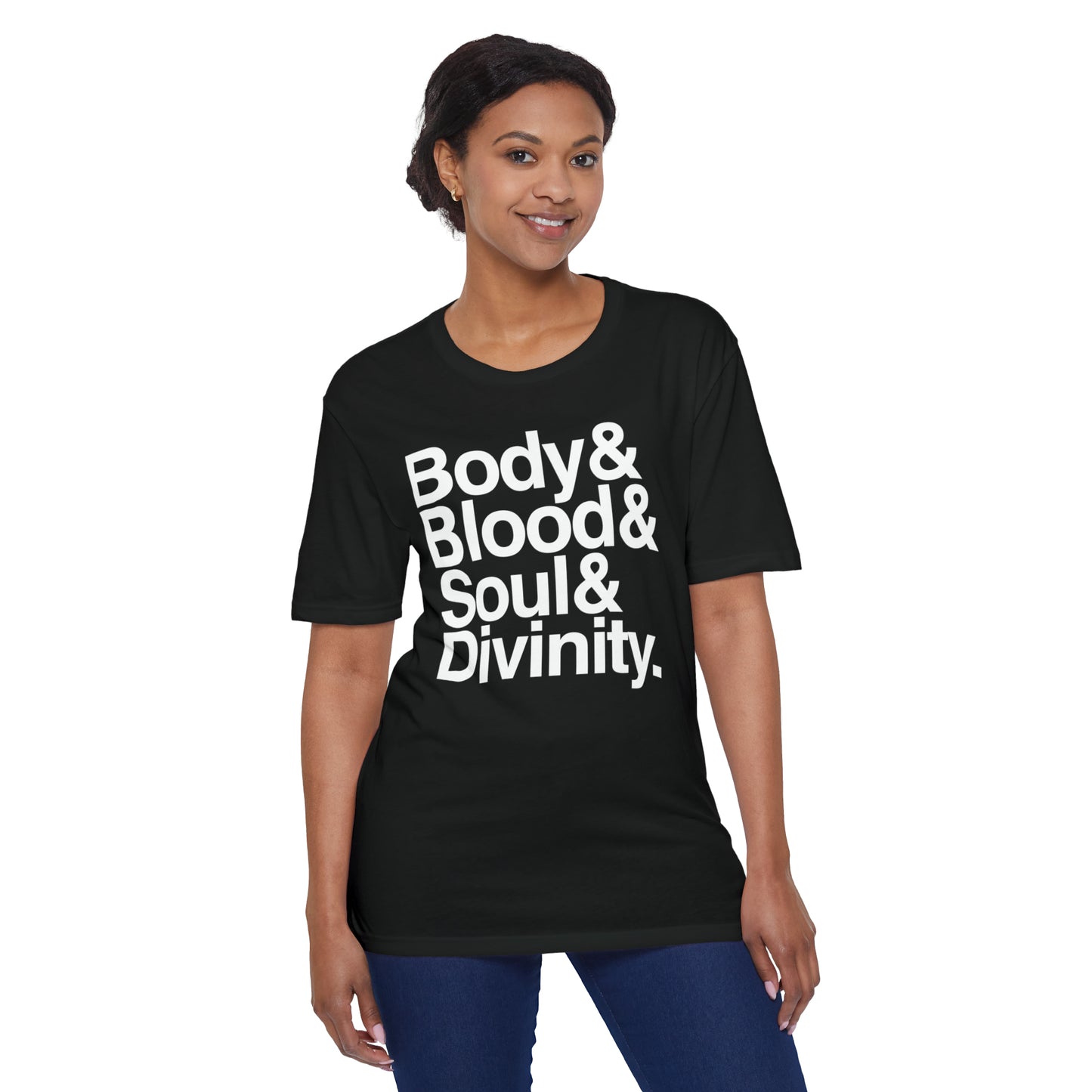 Body Blood Soul and Divinity Ampersand T-shirt